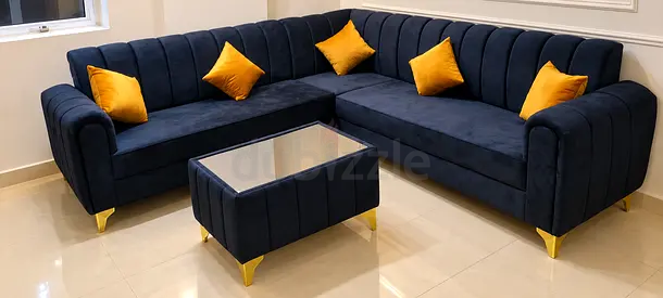We are selling brand new L shape sofa at the best rates you can get the black color