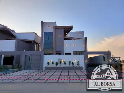 🏡 Luxury villa for sale in Al Helio 2, Ajman | AED 1,700,000 (includes registration fees, electricity, water, and air conditioning units).