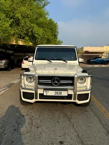 Title 2014 Mercedes-Benz G63 AMG | White | GCC Registered