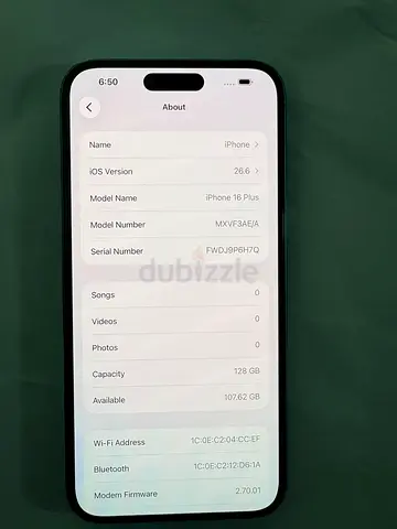 iPhone 16 plus