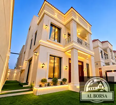 🏡 For Rent in Al Helio 1 – Ajman | Classic-Style Villa (First Occupant) | 5 Master Bedrooms | AED 115,000 (Installments Available) ✨