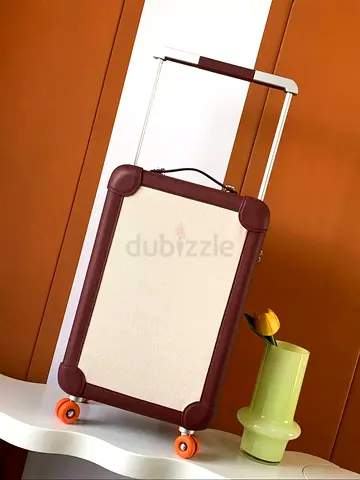 Hermes Trolley Bag Burgundy (SUPER MASTER QUALITY) AAAA