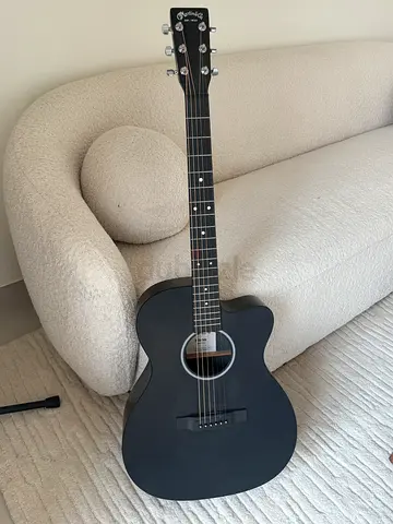 Martin X Series Black Acoustic-Electric Guitar