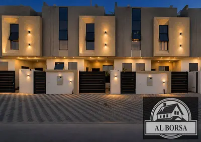 Luxury Brand New 4 Master Bedroom Villa with Roof & Open View for Rent in Al Helio