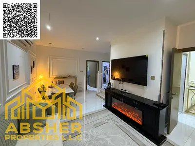 Fully Furnished Townhouse with Brand-New Furniture for Rent in Al Zahia | 4 Bedrooms + Majlis + Living Area + Maid’s Room & Laundry Room