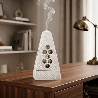 Home Decor Ceramic Magnetic Base Incense Holder
