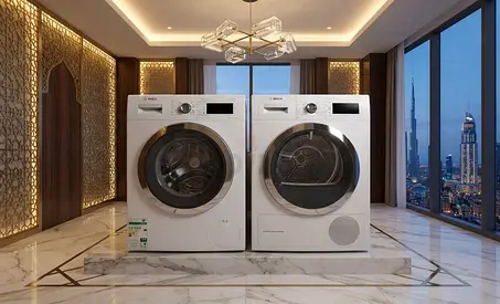 Bosch Series 8 New Model 9kg Washer & 9kg Dryer Set – Separate Units