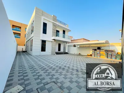 🏡 Villa for rent in Ajman – Al Muwaihat 1 | New modern design with central air conditioning ✨ 📍 Location: Al Muwaihat 1 – Ajman 📐 Land area: 5,000