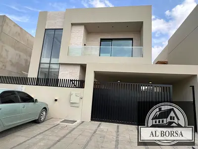 🏡 Villa for rent, first occupancy in Al Zahia – 5 master bedrooms + majlis + living room + bathroom + covered parking | AED 110,000 ✨