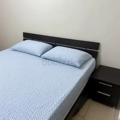King Size bed with 2 side tables