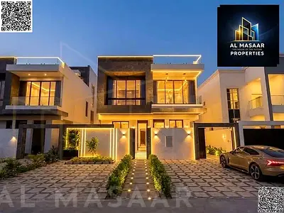 Luxury 3-story villa with a swimming pool – Registration fees included – Prime location – Close to all amenities – Excellent finishes – The best in Aj
