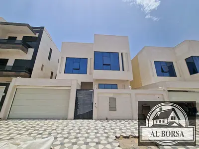 للايجار في الياسمين بعجمان فيلا سكني تجاري 6 غرف ومجلس وصاله مع مطبخ واسع وغرفة خادمه