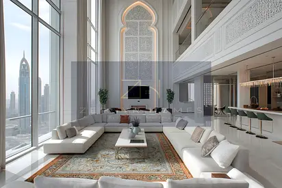 شقة سكاي لاين بغرفة نوم واحدة | برج تايجر سكاي | إطلالات وسط المدينة