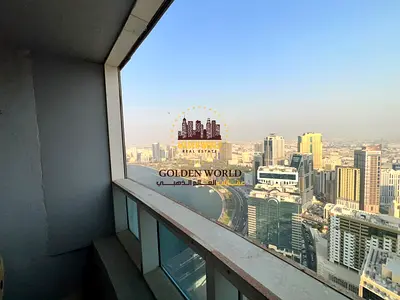3BR Apartment for Rent with Balcony - Gym, Pool & Parking | Stunning Open View | Near Al Qasba Stre