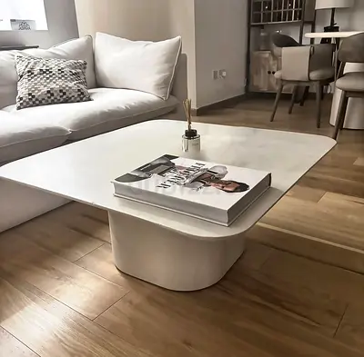 Micro Concrete off white coffee table