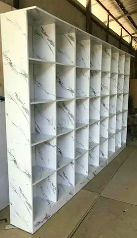 Display cabinet with storage drawers Custom Made