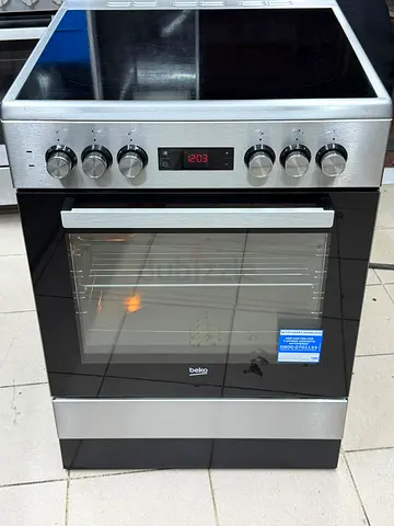 Beko Electric Ceramic Cooker with Oven - Good Working Condition