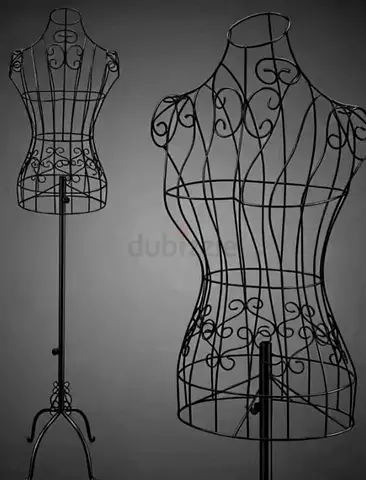 Urgent Sale!!! Decorative Wire Dress Female Mannequin Stand