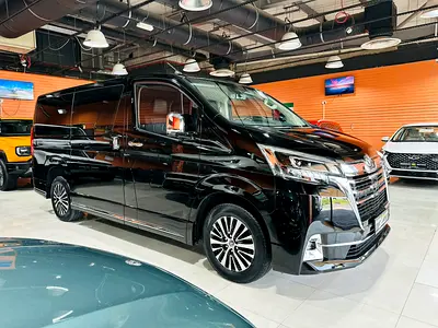 TOYOTA GRANVIA PREMIUM BLACK 2026 V6 3.5L - DEALER WARRANTY - GCC SPECIFICATION