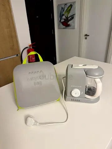 Beaba Babycook blender steamer with travel bag