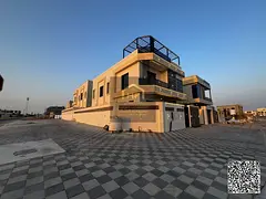 100% Registration & Title Deed Fees Included! | Luxurious Modern Corner Villa (G + 1 + Roof) Ready f