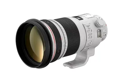 Canon EF 300mm f/2.8 L Professional Telephoto Lens - White Body