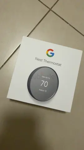 Google Nest Thermostat (round) - Smart Home Thermostat