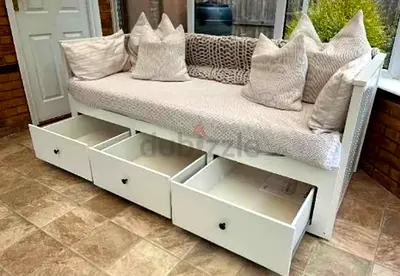 IKEA Hemnes Daybed with 2 Mattresses - Great Condition