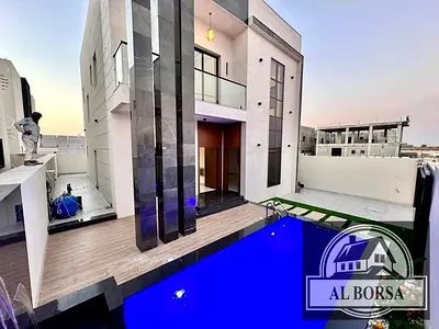 🏊‍♂️ فيلا للبيع بالحليو 2 مع مسبح | 4 غرف ماستر + مجلس وصالة | 1,550,000 درهم شامل التسجيل