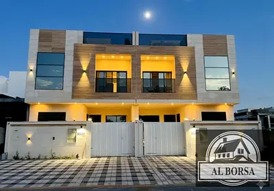 🏠 للايجار فيلا في الحليو2 عجمان كورنر _ 5 غرف ماستر مجلس وصاله _ شاملهرسوم التسجيل _ تملك حر لجميع الجنسيات