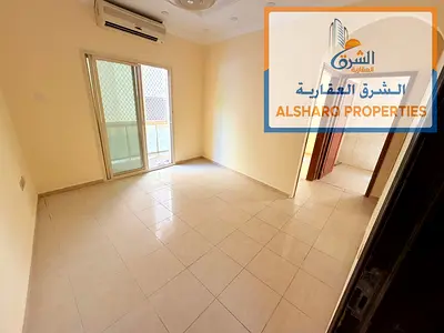 1Bedroom + Living Room | Second Row from Ajman Corniche | Ground Floor | Spacious | Excellent Layout | Balcony with Excellent View | Split AC