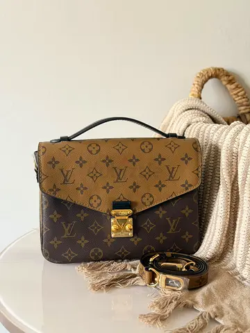 Louis Vuitton Pochette Métis Monogram Reverse - Top Handle Crossbody