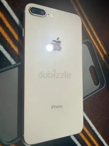 iPhone 8 Plus - Good Condition, Gold, 2 SIM Case Included