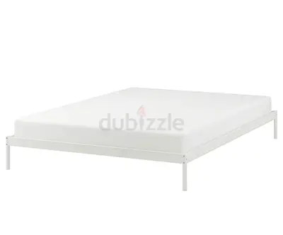 Ikea Steel bed frame and medicated bed