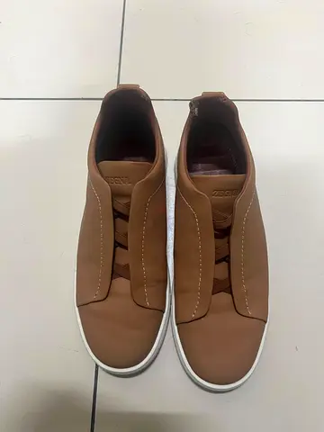 ORIGINAL ZEGNA Triple Stitch SECONDSKIN sneakers, size 45, US 10.5