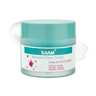 SAAM Renewal Face Cream Original - 14-Day Skin Repair - 50ml (Lightening & Anti-Age)