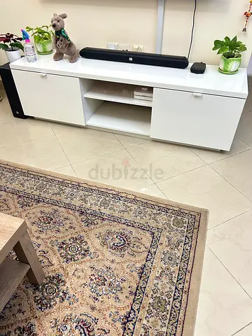 Beige Persian-style Area Rug in Good Condition