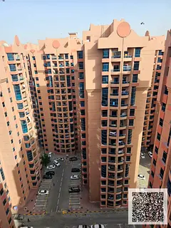 SPACIOUS BIG SIZE VACANT TWO BEDROOM HALL IN NUAIMIYA TOWER AJMAN