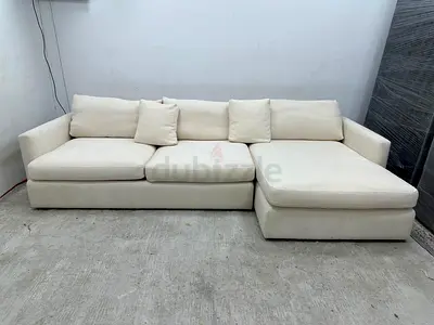 Selling crate&barrel lshape sofa