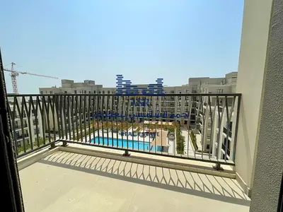 Ready to Move 1BHK | Huge Balcony with Pool View | 6 cheques payment