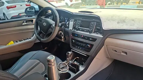 2015 Hyundai Sonata | USA Spec | White | Private Owned | Abu Dhabi