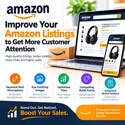 Improve Your Amazon Listings to Get More Customer Attention