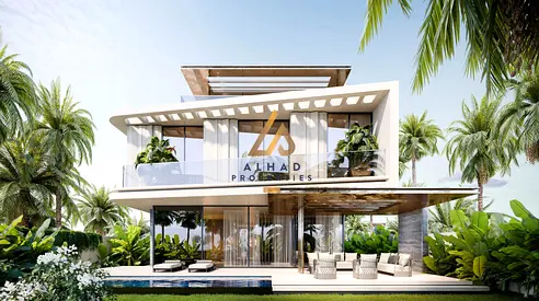 1 of Only 9 Lagoon Mansions | Bentley Furnished | Private Cinema + 2 Pools