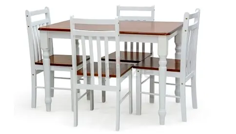 Brand New Solid Wooden Dining Table With 4 Seatr Available