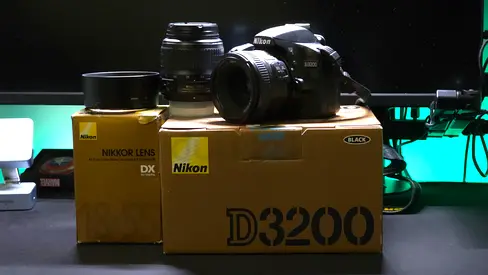 Nikon D3200 camera
