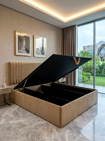 Hydraulic Storage King Bed Frame