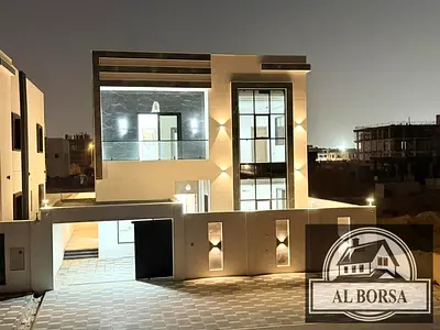 ✨ Villa for rent in Al Zahia | First occupancy | 5 master bedrooms + living room and majlis + maid's room | 120,000 (negotiable) 💸