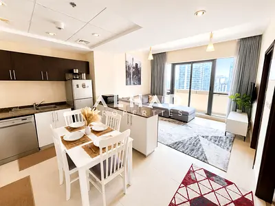 Marina View | Furnished | Balcony & Pool Access
