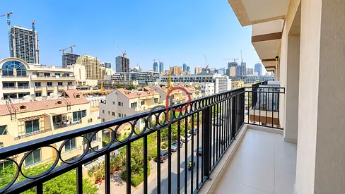 1BR Apartment | May Residence Tower 5 | Balcony & City View