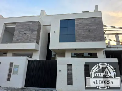 🏠 تاون هاوس للبيع في منطقة الحليو2 عجمان : 5 غرف نوم ماستر ومجلس وصاله  بتصميم عصري بتشطيب فاخر _ تملك حر لجميع الجنسيات